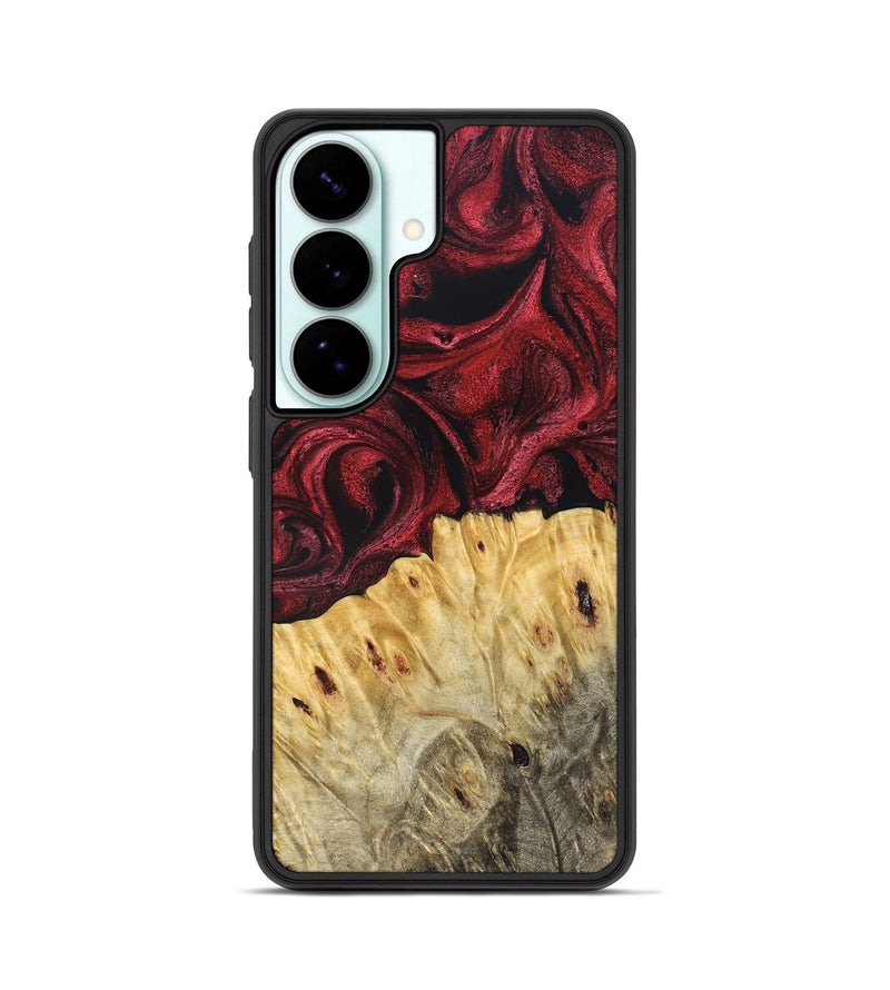 Galaxy S26 Wood Phone Case - Boston (Red, 831059)