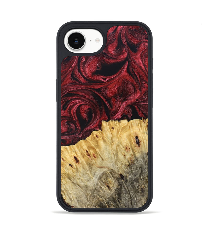 iPhone 17e Wood Phone Case - Boston (Red, 831059)