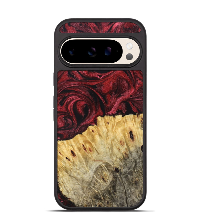 Pixel 10 Wood Phone Case - Boston (Red, 831059)