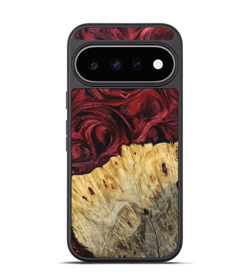 Pixel 11 Wood Phone Case - Boston (Red, 831059)