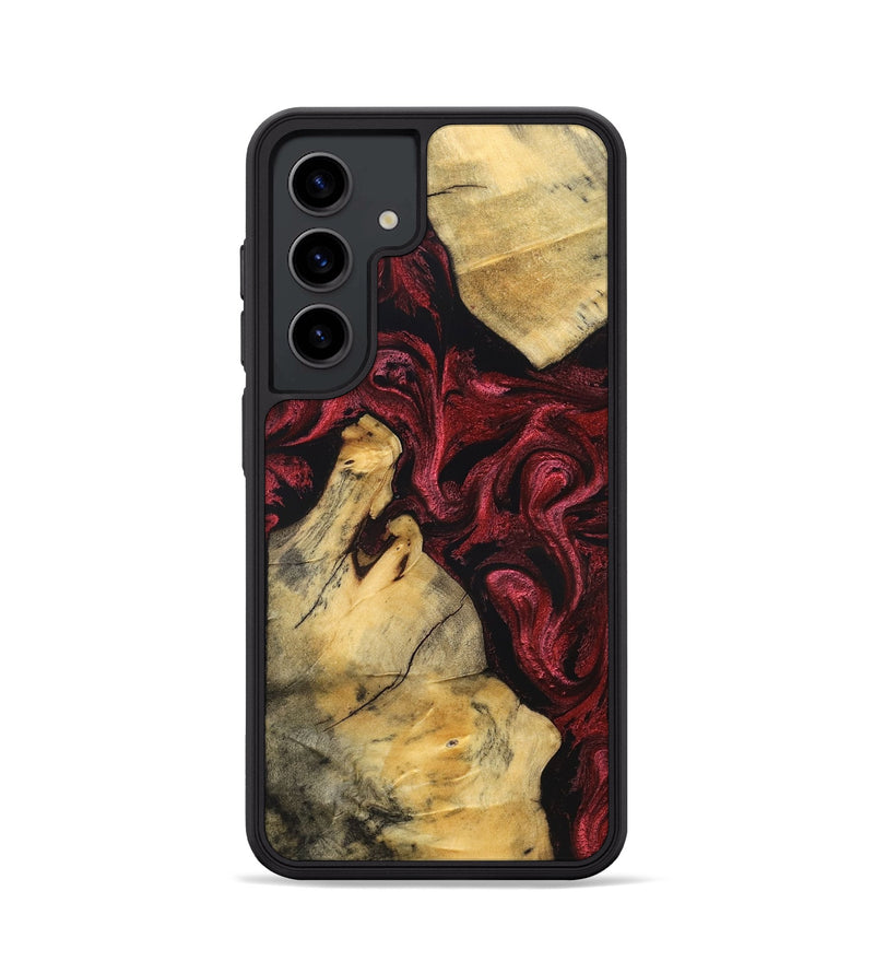Galaxy S24 Wood Phone Case - Hobson (Red, 831060)