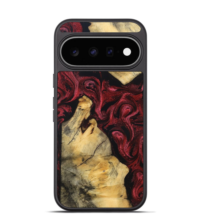 Pixel 11 Wood Phone Case - Hobson (Red, 831060)