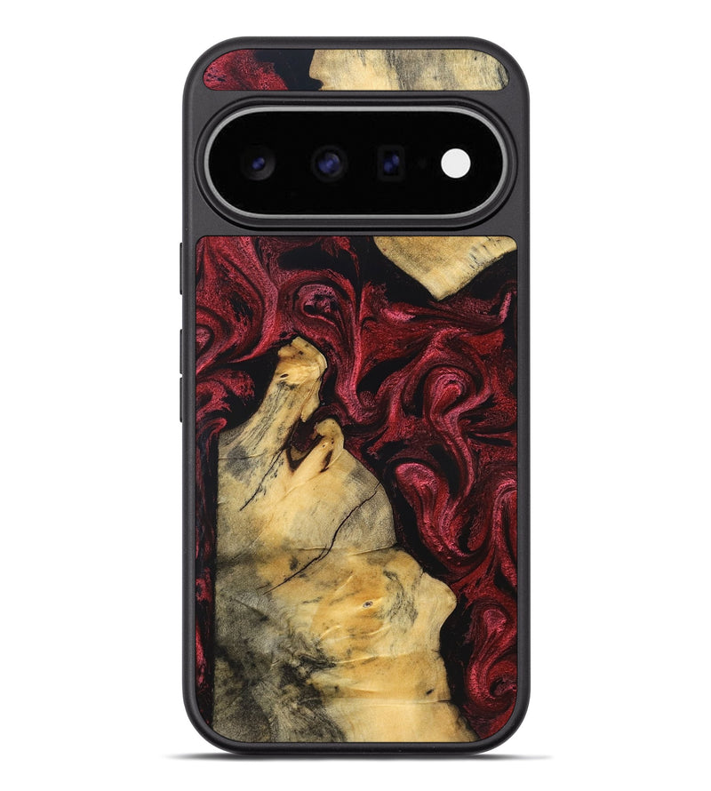 Pixel 11 Pro XL Wood Phone Case - Hobson (Red, 831060)