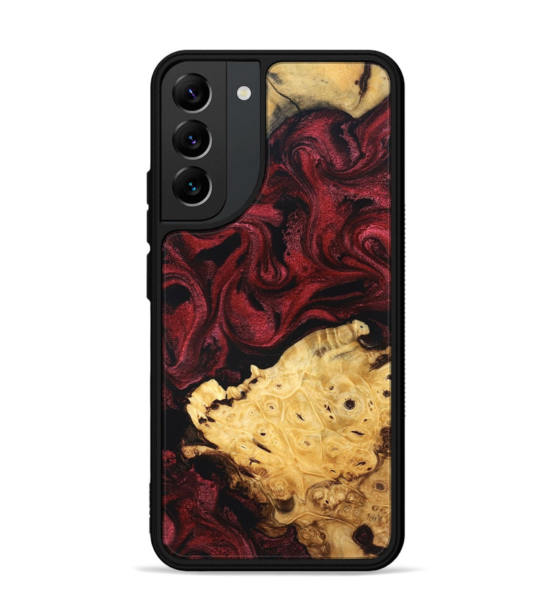 Galaxy S22 Plus Wood Phone Case - Flor (Red, 831061)