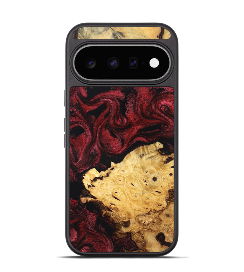 Pixel 11 Wood Phone Case - Flor (Red, 831061)