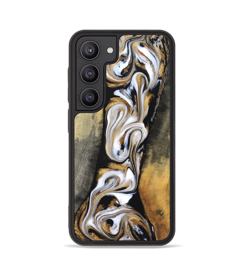 Galaxy S23 Wood Phone Case - Wyatt (Black & White, 831062)