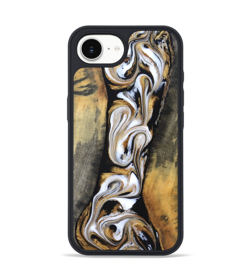 iPhone 17e Wood Phone Case - Wyatt (Black & White, 831062)
