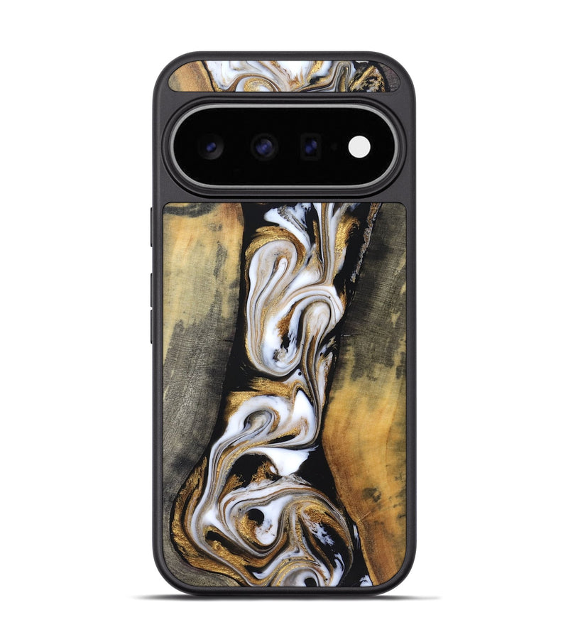 Pixel 11 Pro Wood Phone Case - Wyatt (Black & White, 831062)
