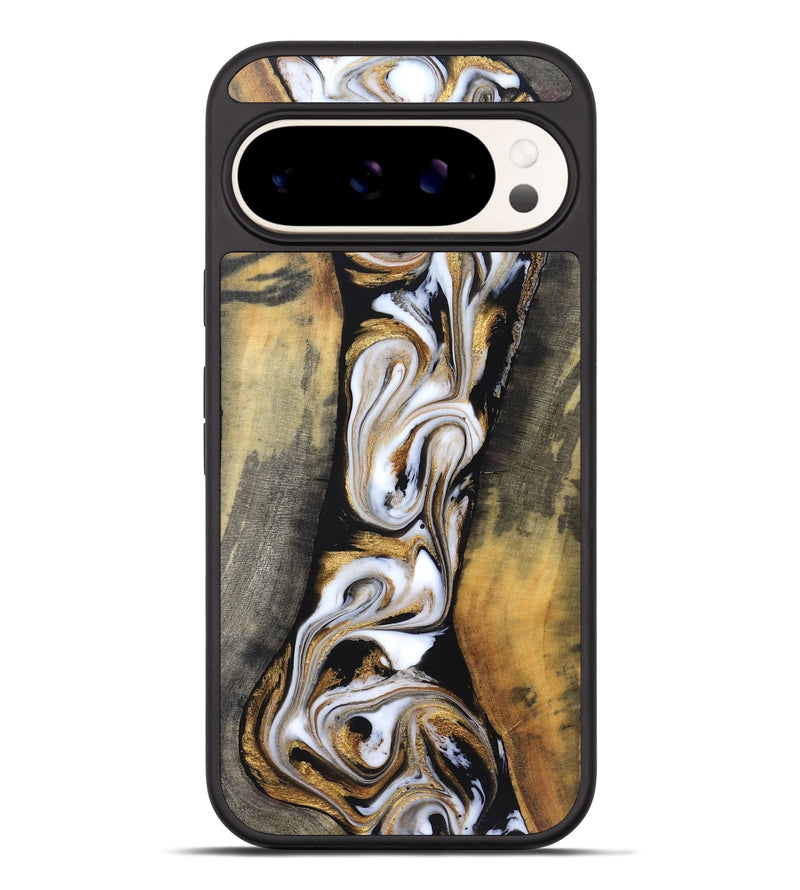 Pixel 9 Pro XL Wood Phone Case - Wyatt (Black & White, 831062)