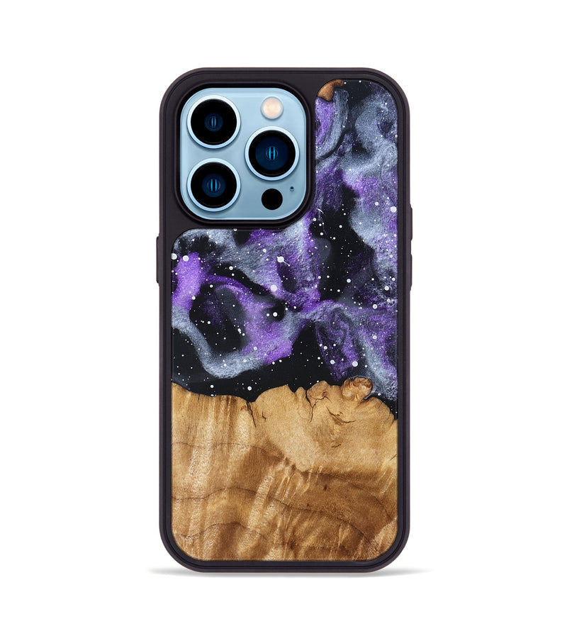 iPhone 14 Pro Wood Phone Case - Chyna (Cosmos, 831065)
