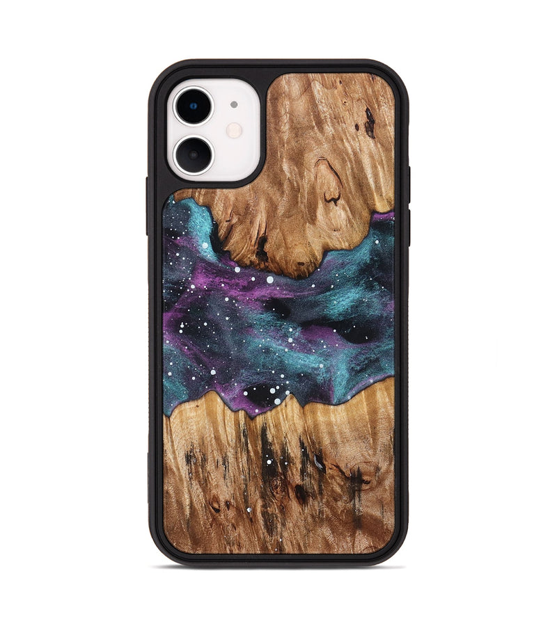 iPhone 11 Wood Phone Case - Qiana (Cosmos, 831066)