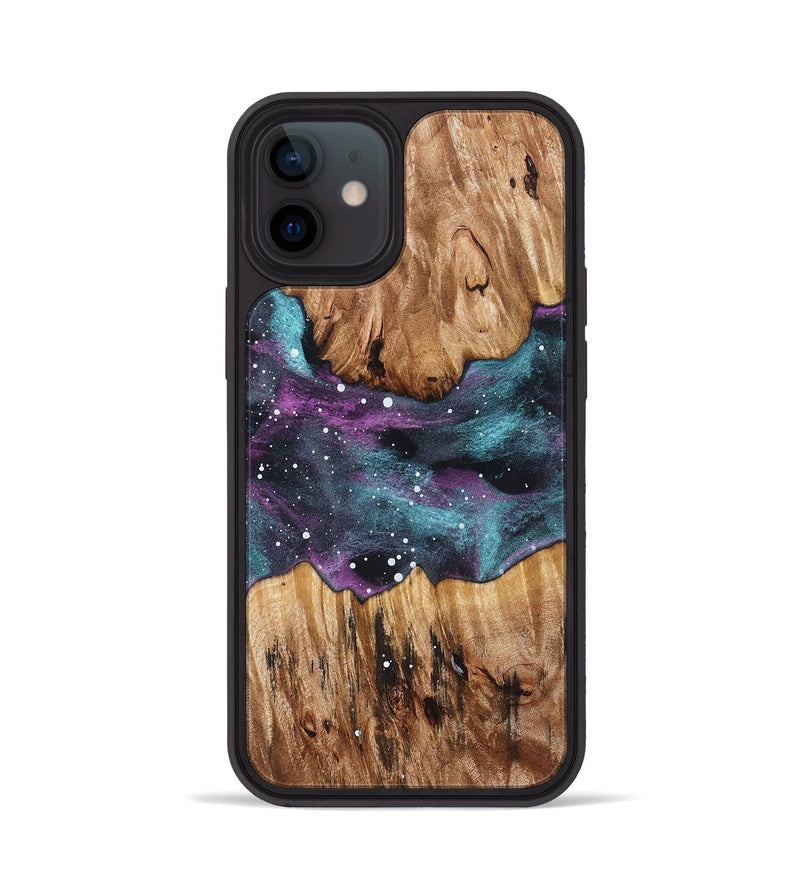 iPhone 12 Wood Phone Case - Qiana (Cosmos, 831066)