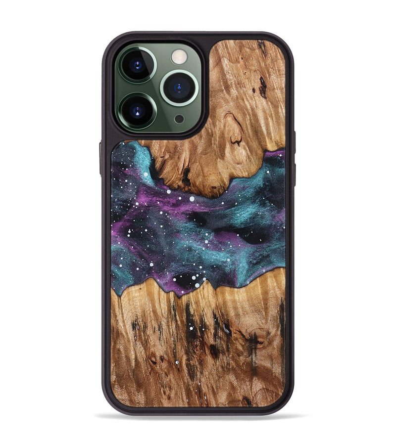 iPhone 13 Pro Max Wood Phone Case - Qiana (Cosmos, 831066)