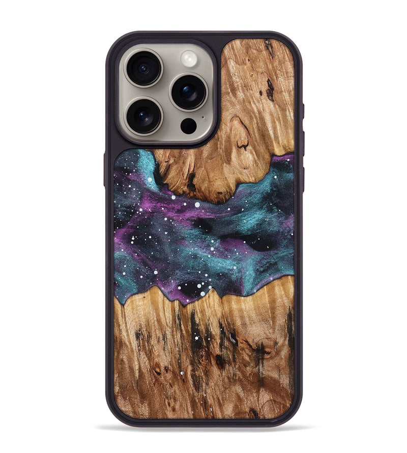 iPhone 15 Pro Max Wood Phone Case - Qiana (Cosmos, 831066)