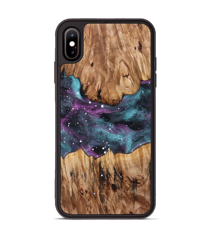 iPhone Xs Max Wood Phone Case - Qiana (Cosmos, 831066)
