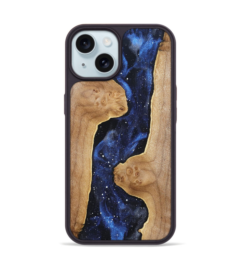 iPhone 15 Wood Phone Case - Penny (Cosmos, 831067)