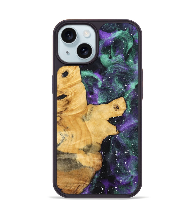 iPhone 15 Wood Phone Case - Hanna (Cosmos, 831068)