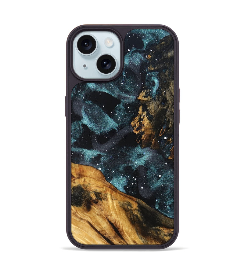 iPhone 15 Wood Phone Case - Yahya (Cosmos, 831079)