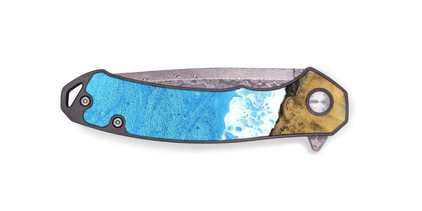 EDC Wood Pocket Knife - Emerald (Coastal, 831086)