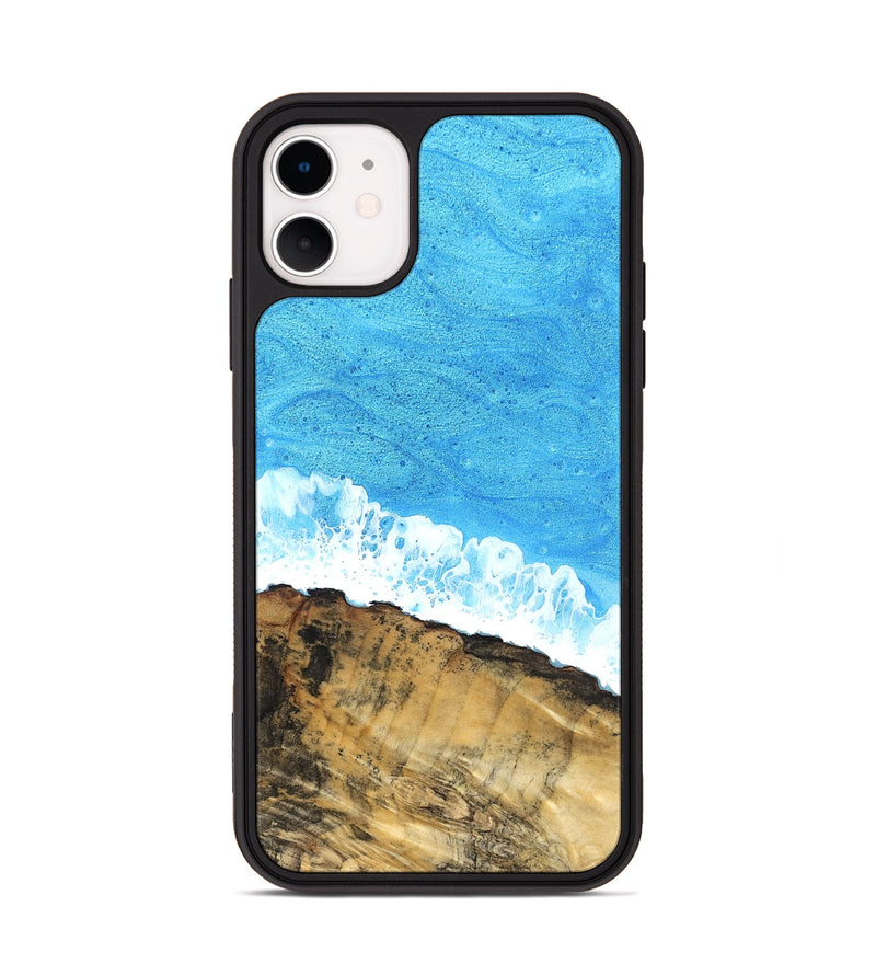 iPhone 11 Wood Phone Case - Emerald (Coastal, 831086)