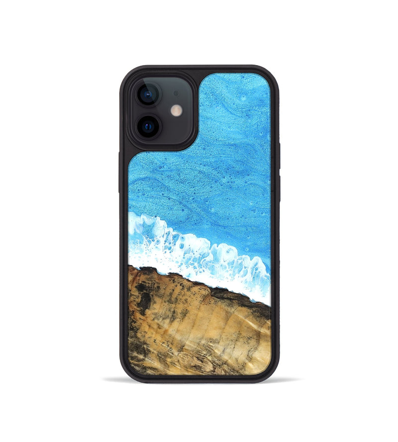 iPhone 12 mini Wood Phone Case - Emerald (Coastal, 831086)