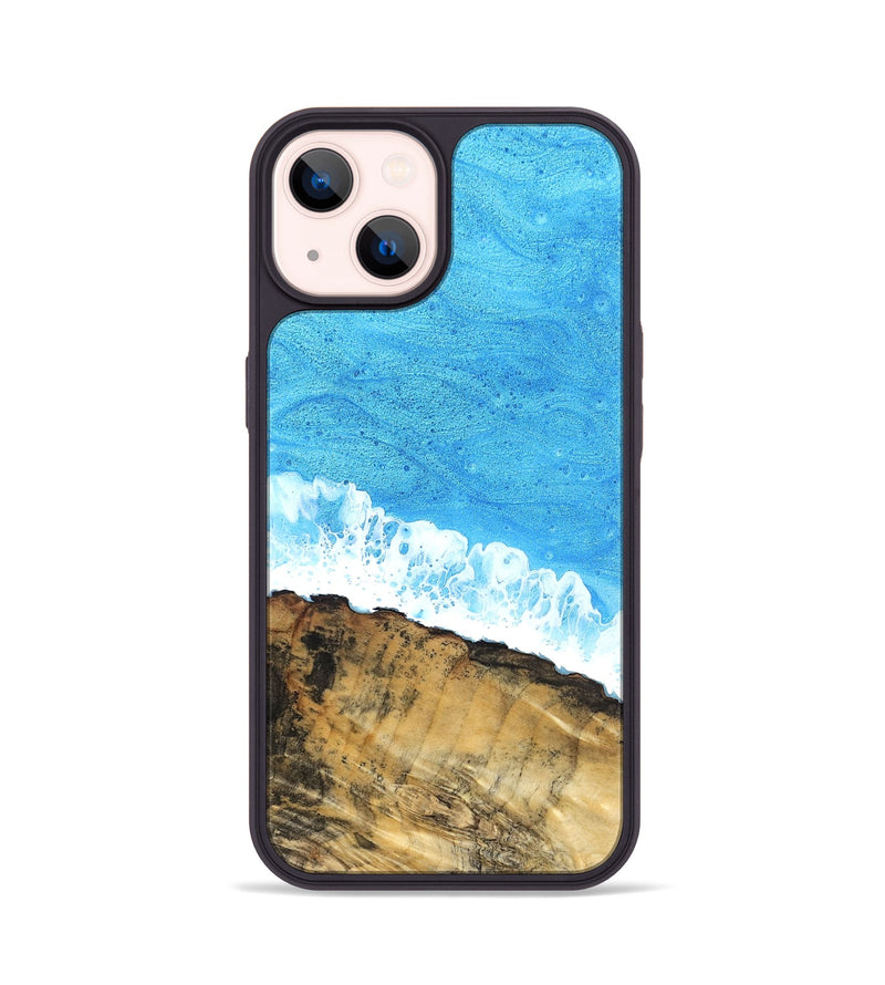 iPhone 14 Wood Phone Case - Emerald (Coastal, 831086)