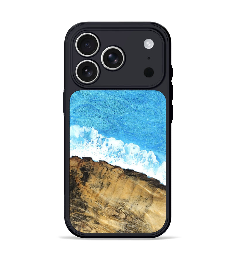 iPhone 17 Pro Wood Phone Case - Emerald (Coastal, 831086)