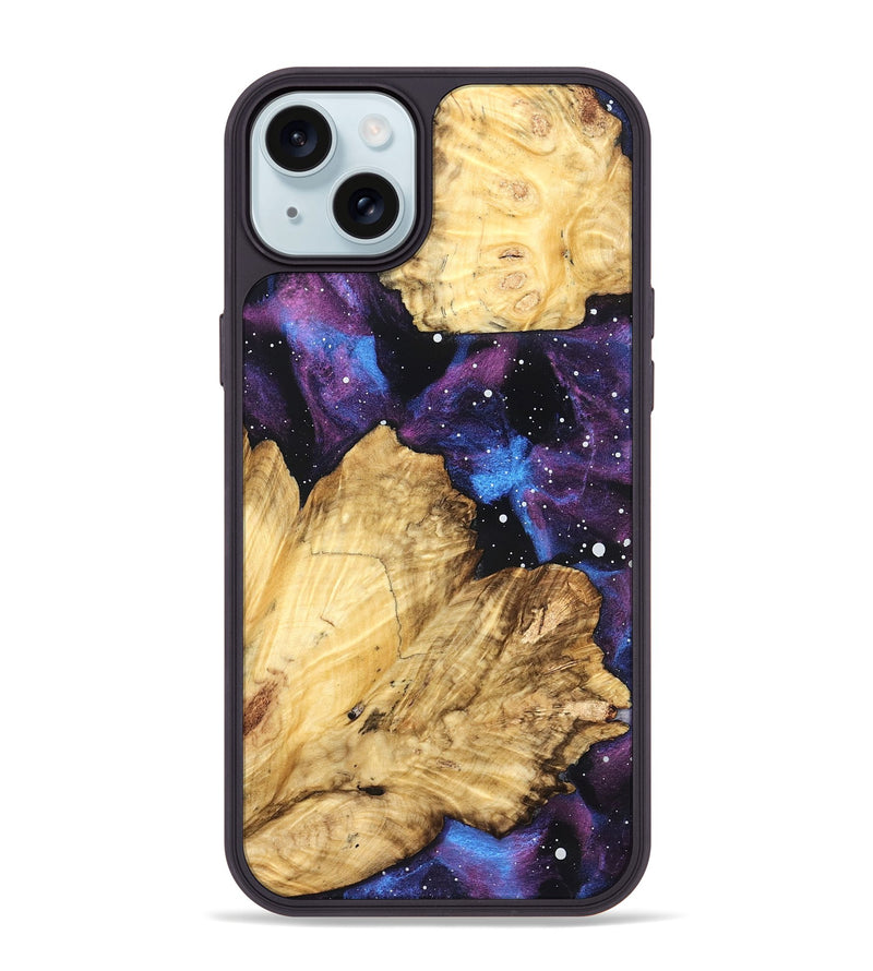 iPhone 15 Plus Wood Phone Case - Isis (Cosmos, 831091)