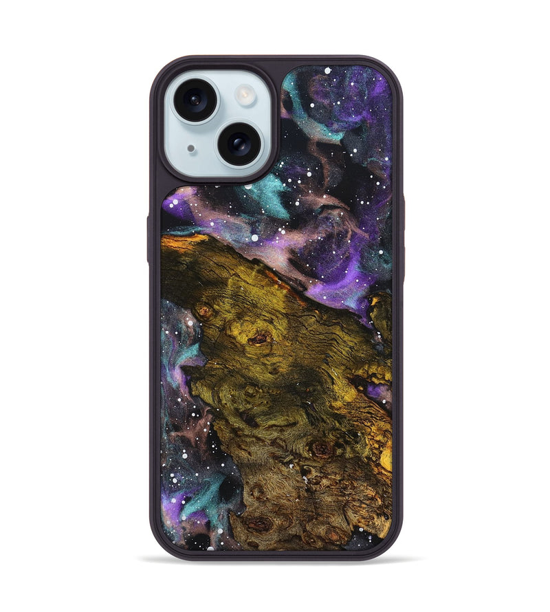 iPhone 15 Wood Phone Case - Lucy (Cosmos, 831092)