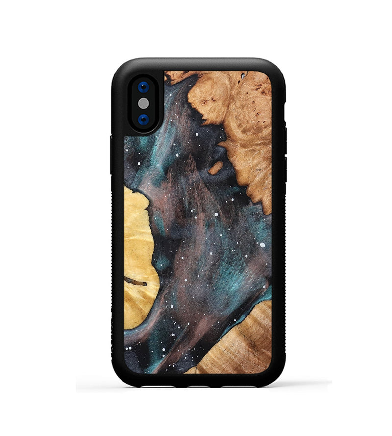 iPhone Xs Wood Phone Case - Leilani (Cosmos, 831095)