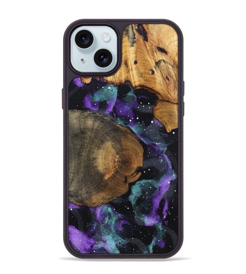 iPhone 15 Plus Wood Phone Case - Brielle (Cosmos, 831096)