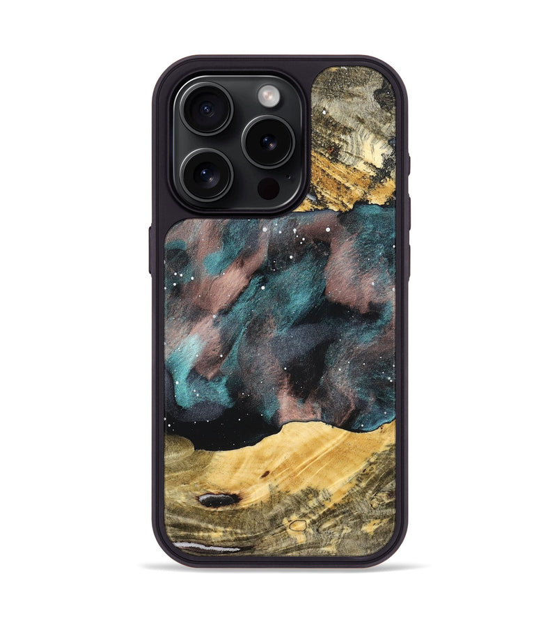 iPhone 15 Pro Wood Phone Case - Isadore (Cosmos, 831098)