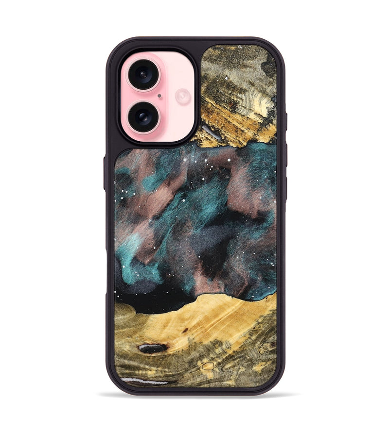 iPhone 16 Wood Phone Case - Isadore (Cosmos, 831098)