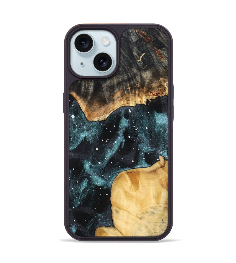iPhone 15 Wood Phone Case - Bryana (Cosmos, 831099)