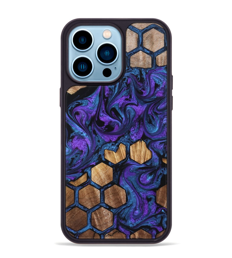 iPhone 14 Pro Max Wood Phone Case - Keira (Pattern, 831105)