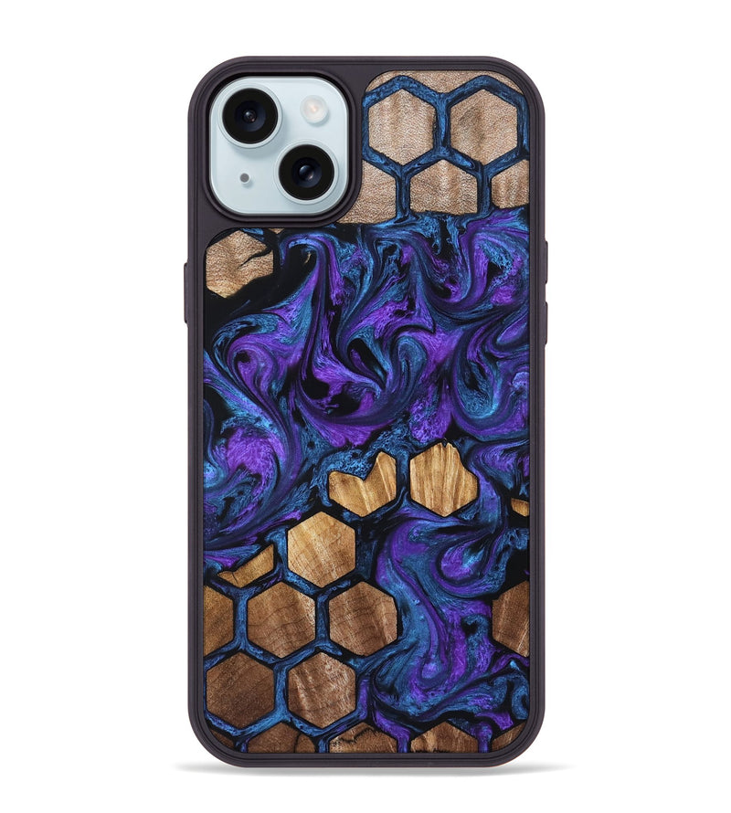 iPhone 15 Plus Wood Phone Case - Keira (Pattern, 831105)