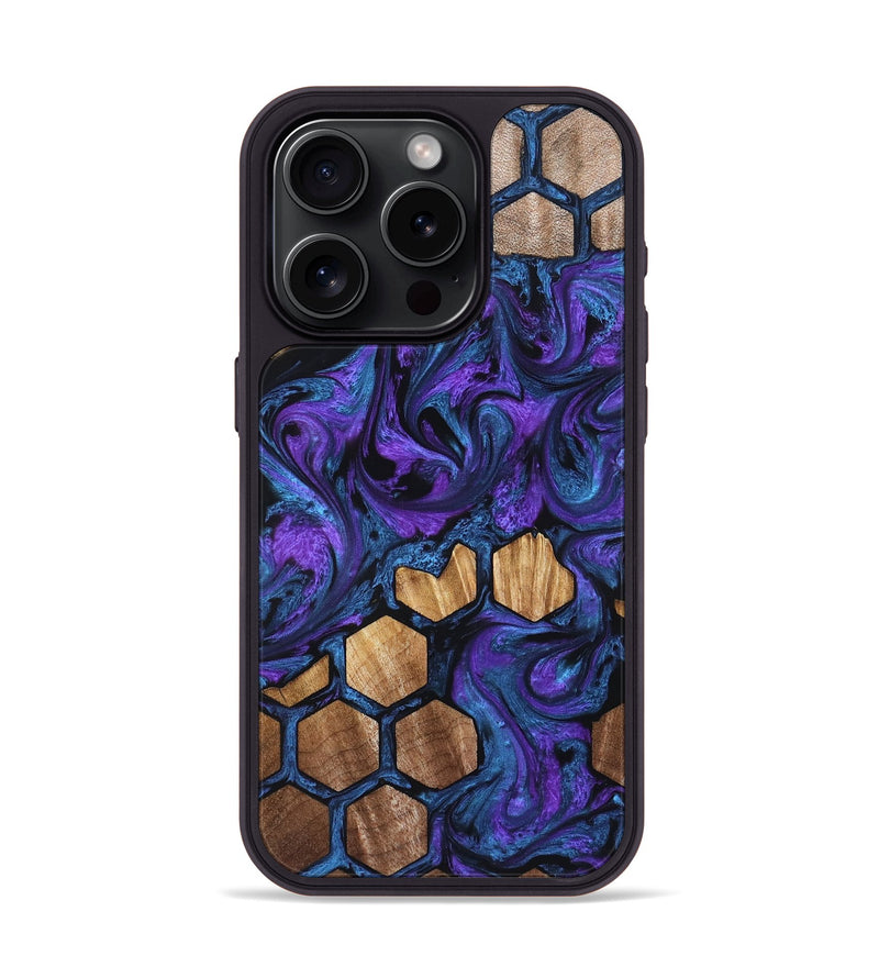 iPhone 15 Pro Wood Phone Case - Keira (Pattern, 831105)