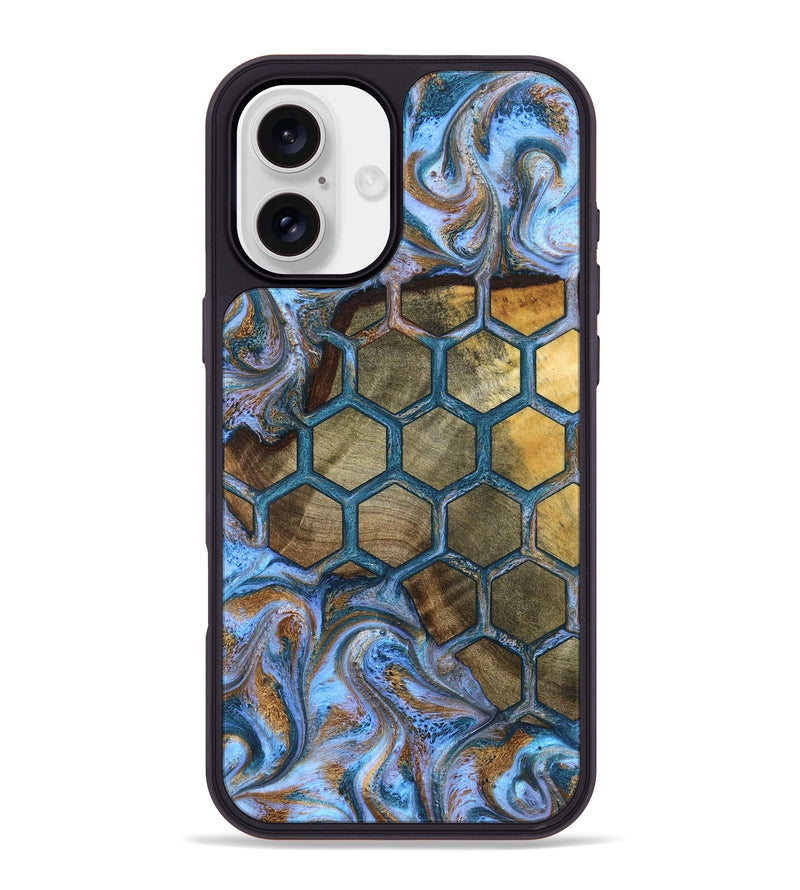 iPhone 16 Plus Wood Phone Case - Jayce (Pattern, 831106)