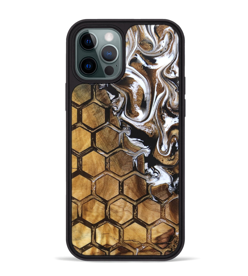 iPhone 12 Pro Max Wood Phone Case - Will (Pattern, 831107)