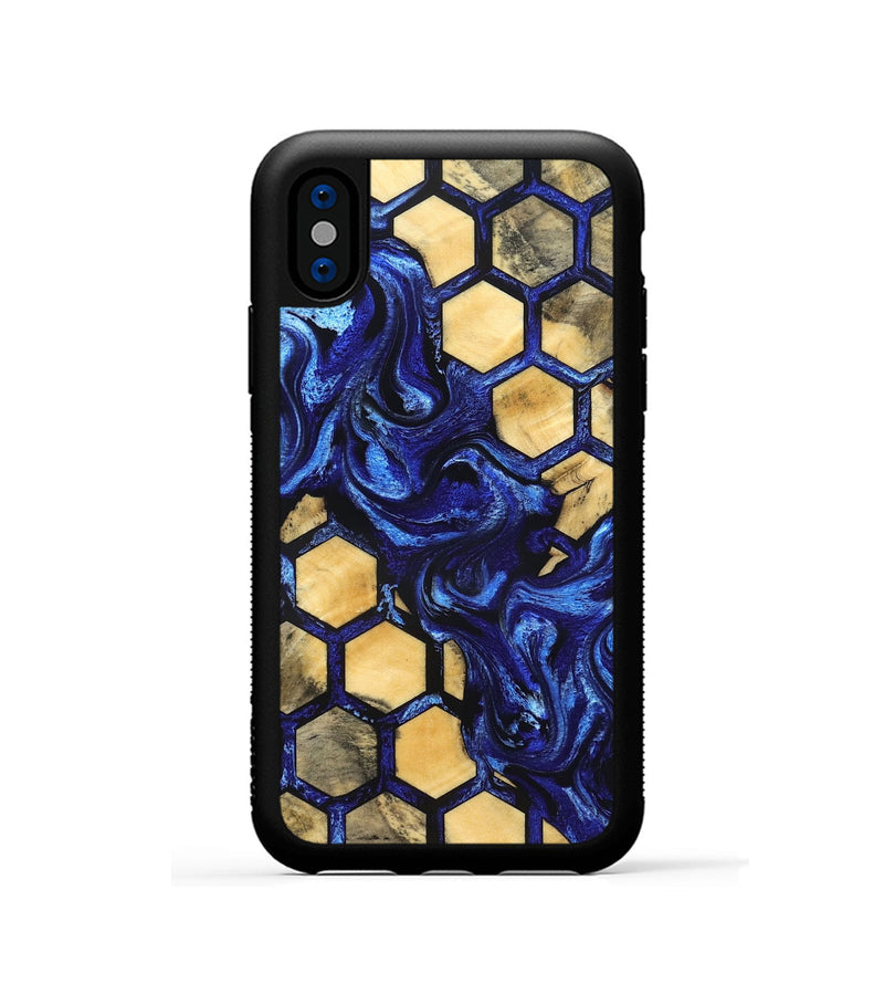iPhone Xs Wood Phone Case - Kensley (Pattern, 831108)