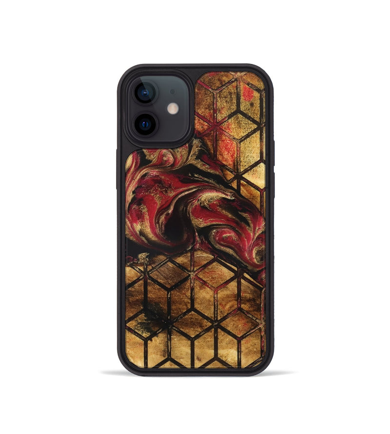 iPhone 12 mini Wood Phone Case - Shamar (Pattern, 831109)