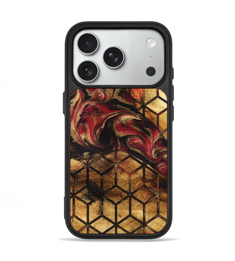 iPhone 18 Pro Wood Phone Case - Shamar (Pattern, 831109)