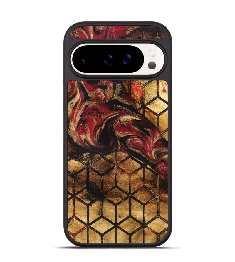 Pixel 9 Wood Phone Case - Shamar (Pattern, 831109)