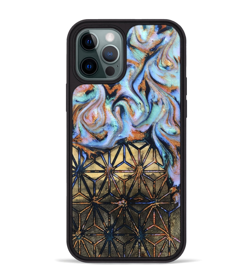 iPhone 12 Pro Max Wood Phone Case - Nick (Pattern, 831110)