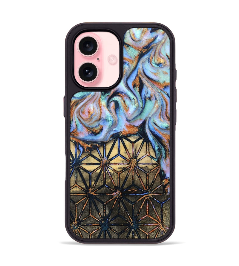 iPhone 16 Wood Phone Case - Nick (Pattern, 831110)