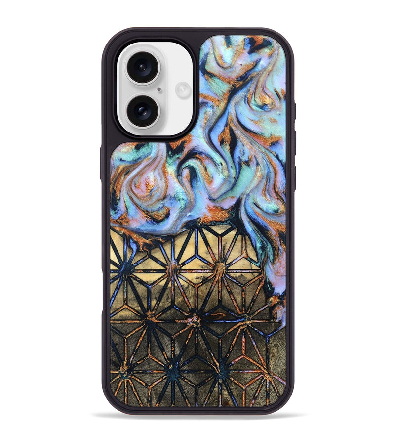 iPhone 16 Plus Wood Phone Case - Nick (Pattern, 831110)