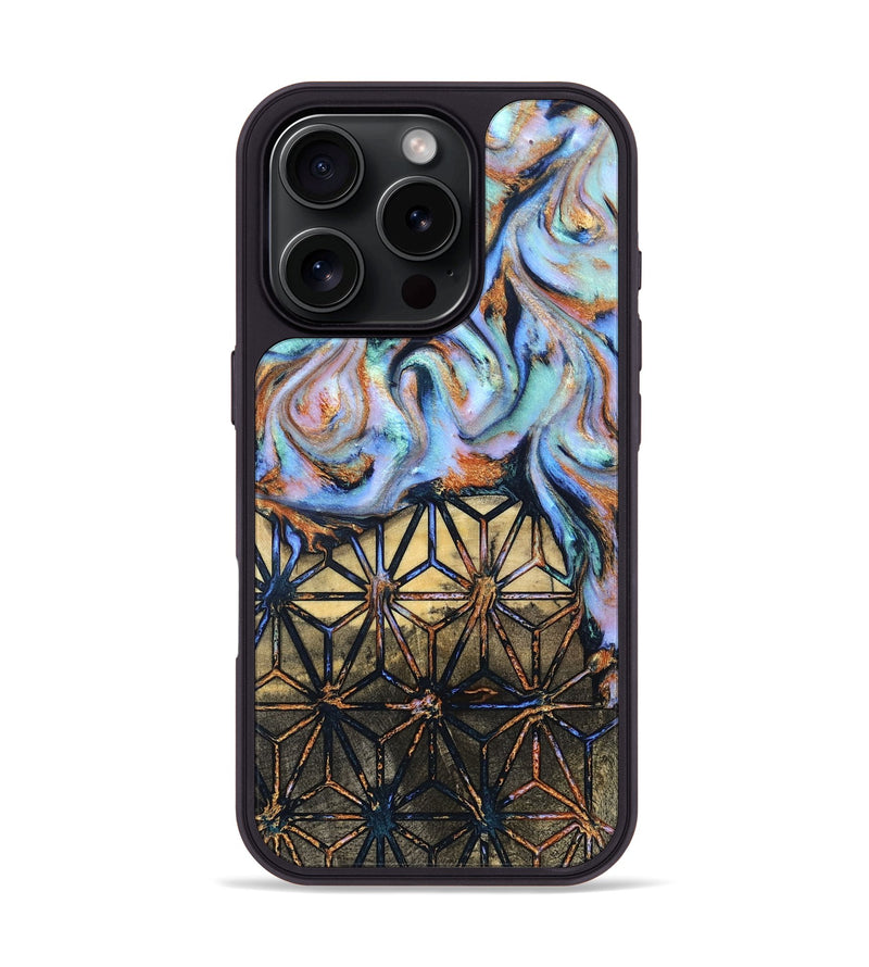 iPhone 16 Pro Wood Phone Case - Nick (Pattern, 831110)