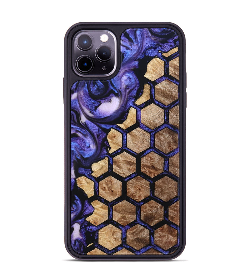 iPhone 11 Pro Max Wood Phone Case - Izan (Pattern, 831111)
