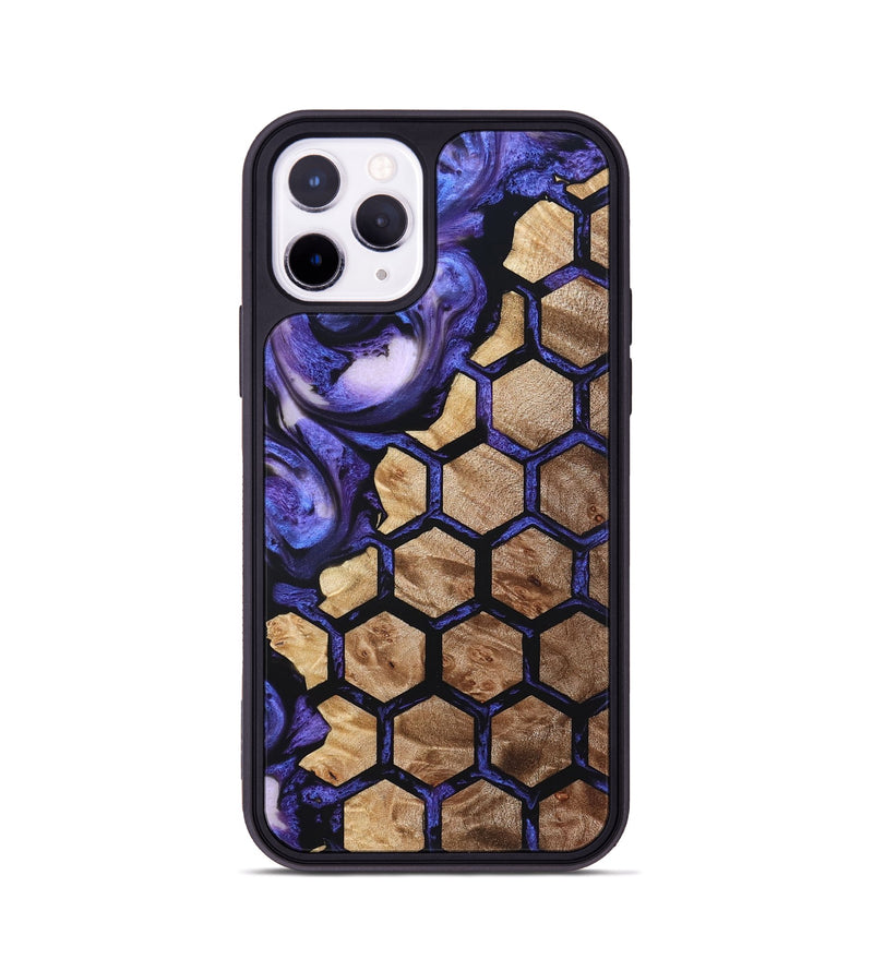 iPhone 11 Pro Wood Phone Case - Izan (Pattern, 831111)
