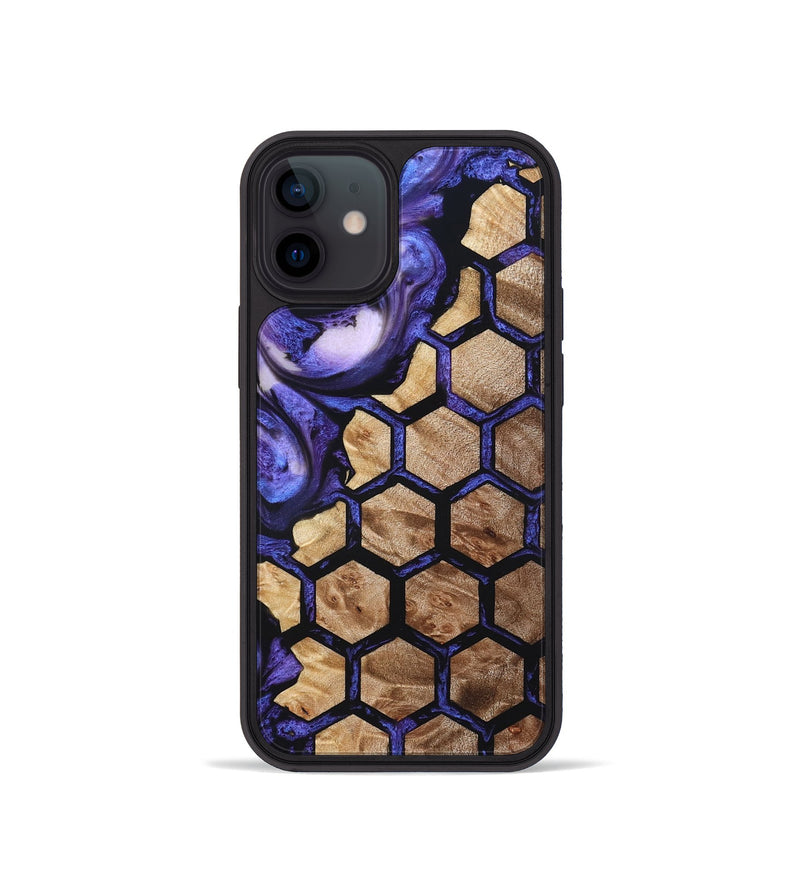 iPhone 12 mini Wood Phone Case - Izan (Pattern, 831111)
